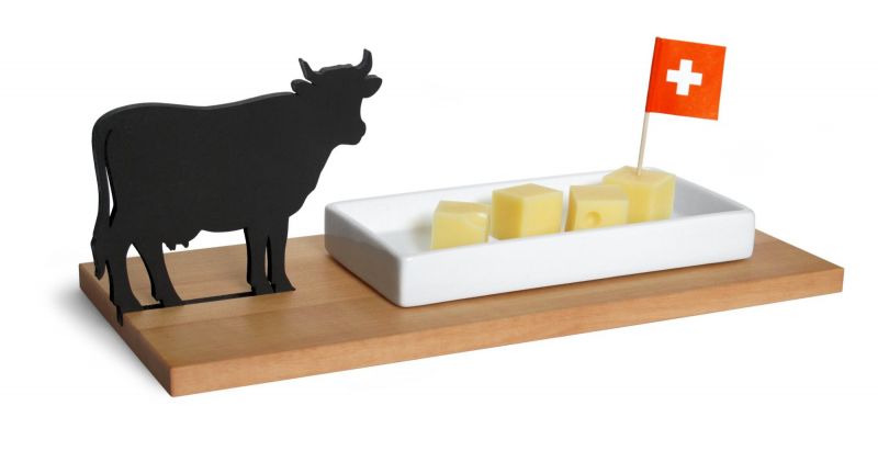 Cheese tray Cow Side by Side SINGLE PIECES